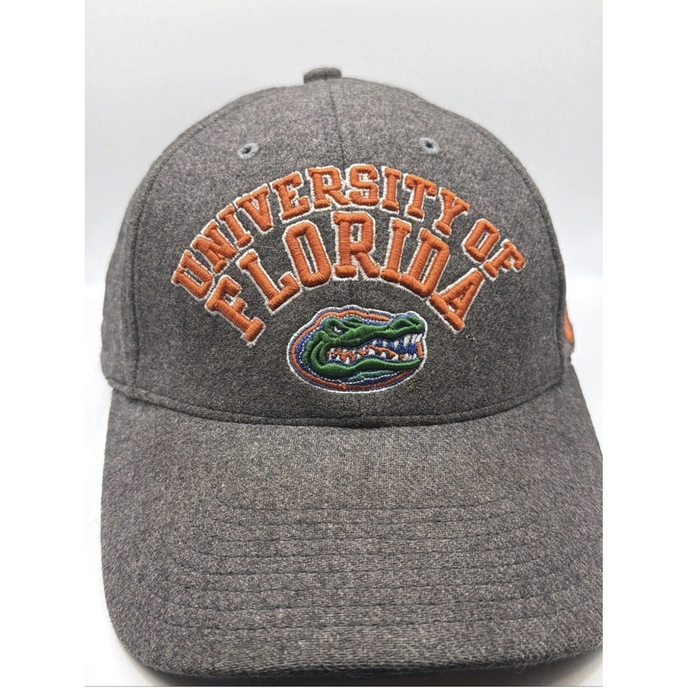 Florida Gators Hat University Of Florida Felt Gray Adjustable NCAA Nike Cap